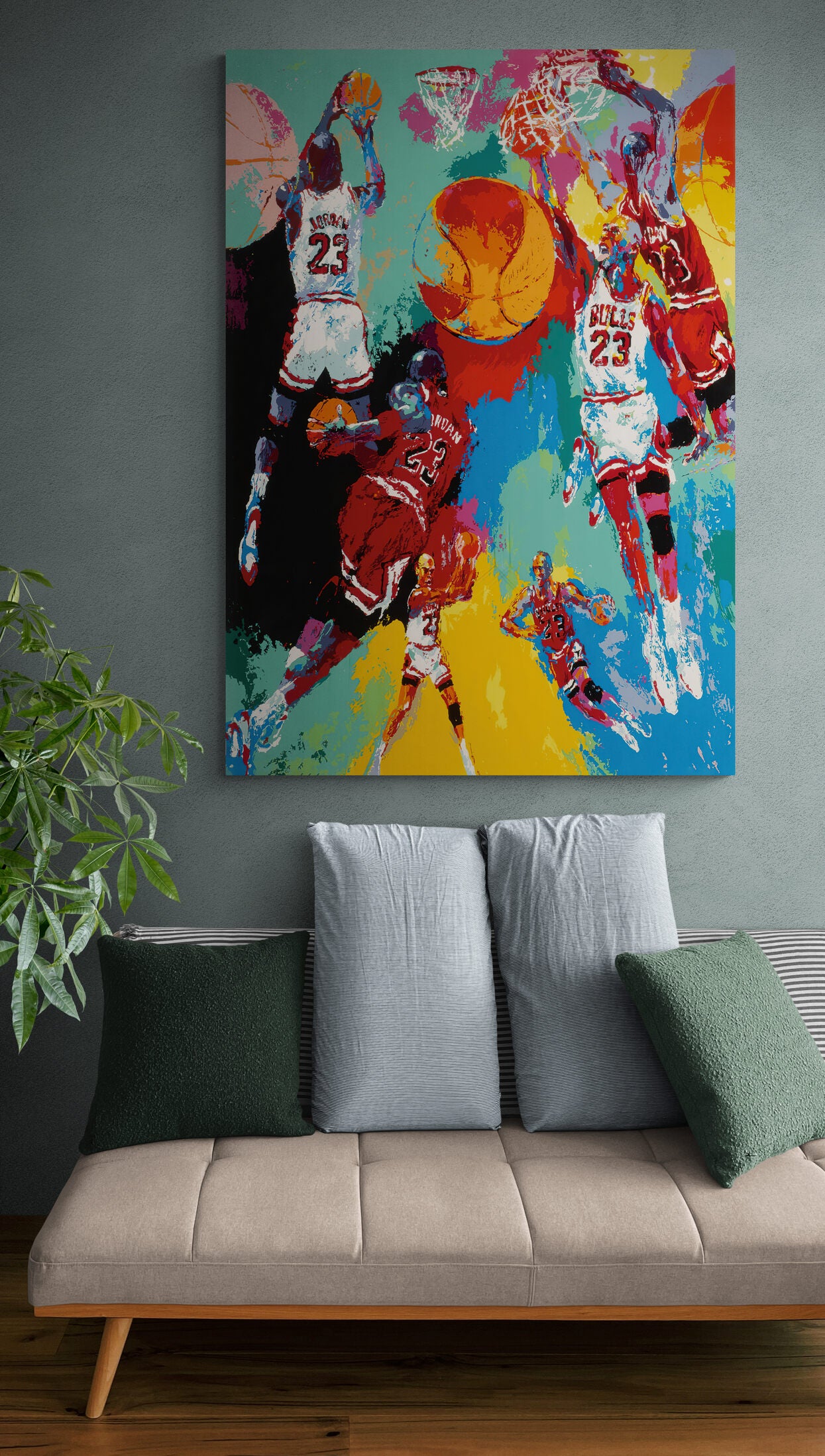 Michael Jordan Canvas Art
