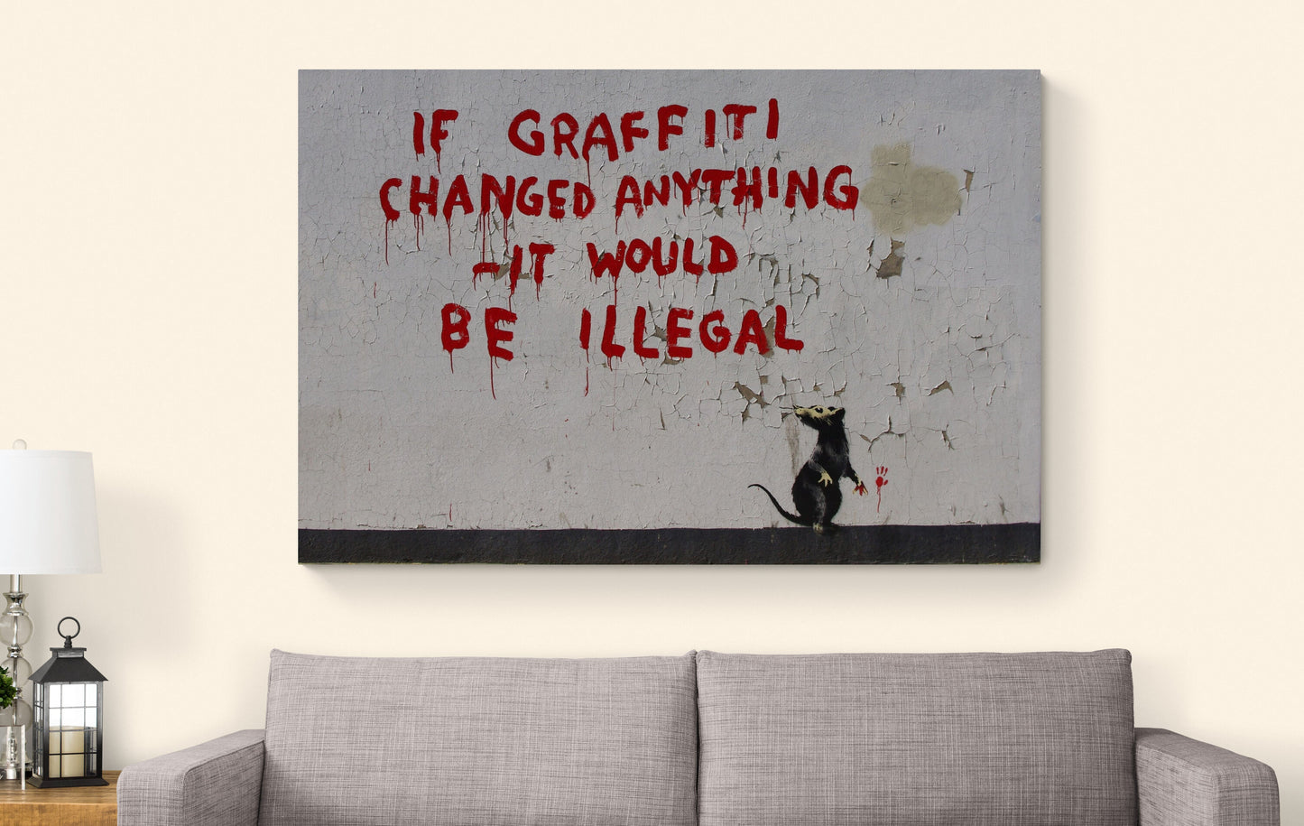 Banksy If Graffiti Changed Anything It would be illegal