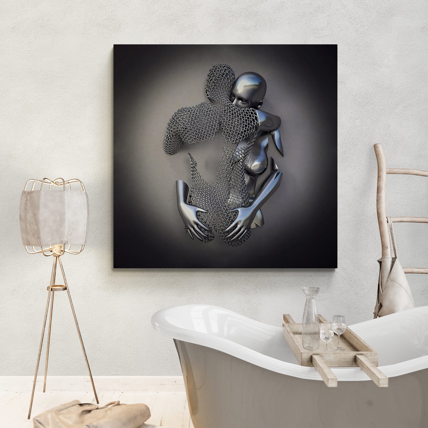 3D Effect Love Wall Art