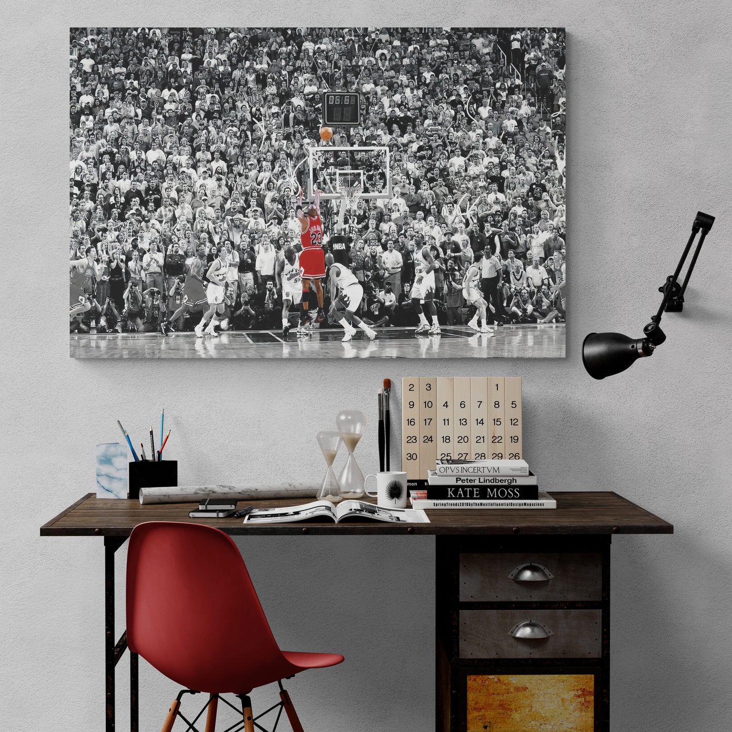Michael Jordan Last Shot Print Art
