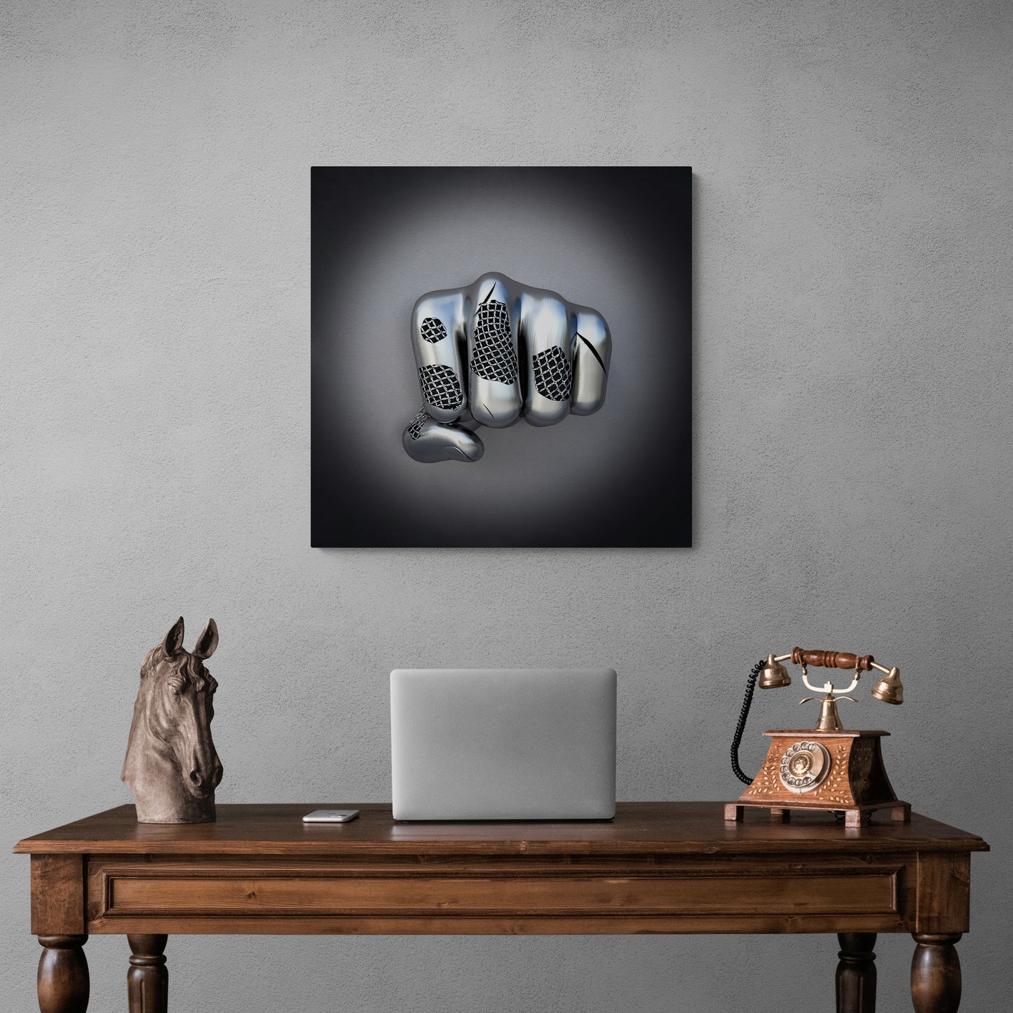 Fist Chain Wall Art