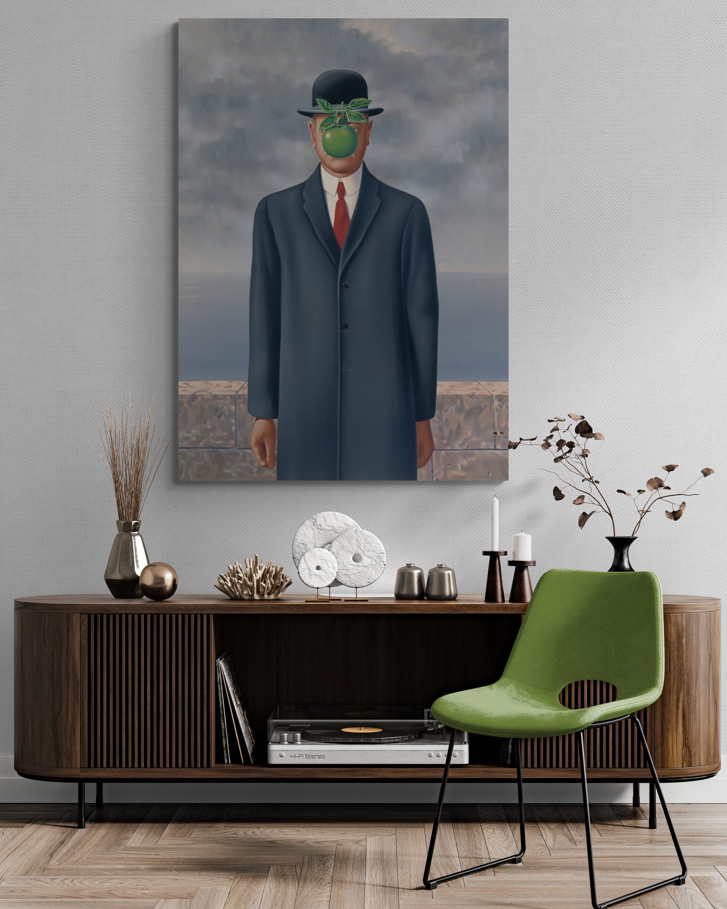 René Magritte The Son of Man Canvas Art