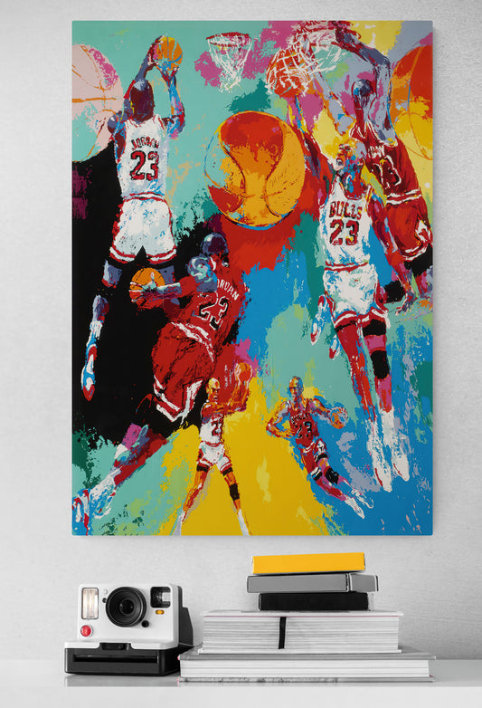 Michael Jordan Canvas Art