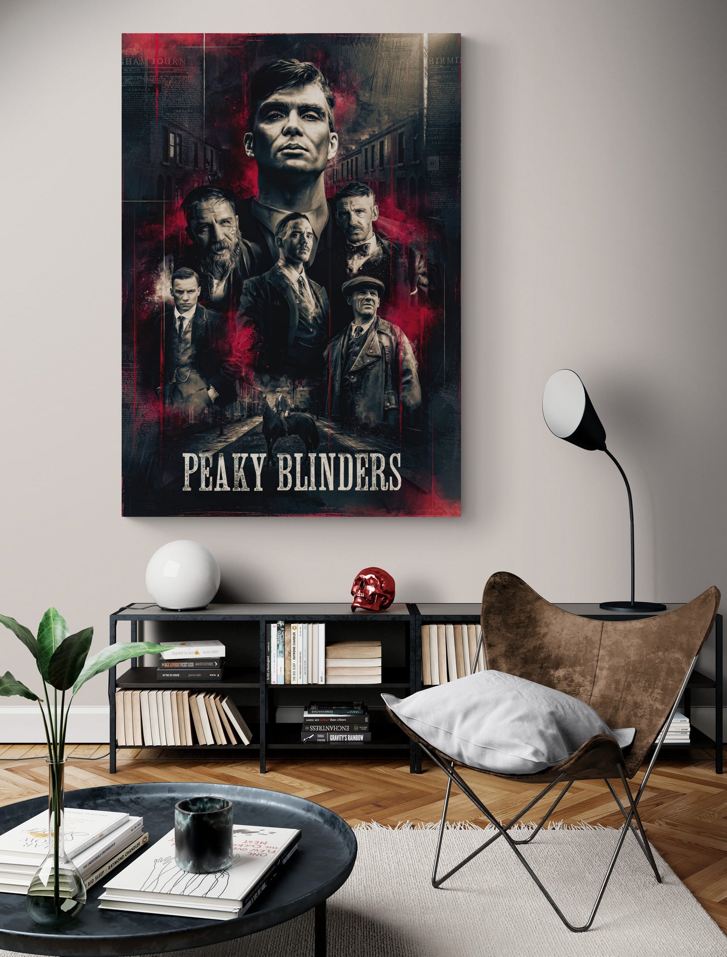 Peaky Blinders Poster Art Canvas