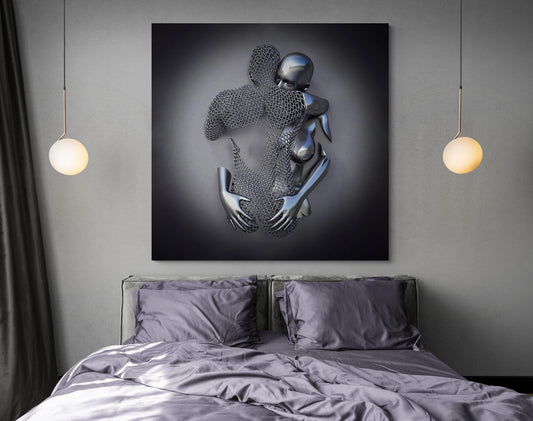 3D Effect Love Wall Art