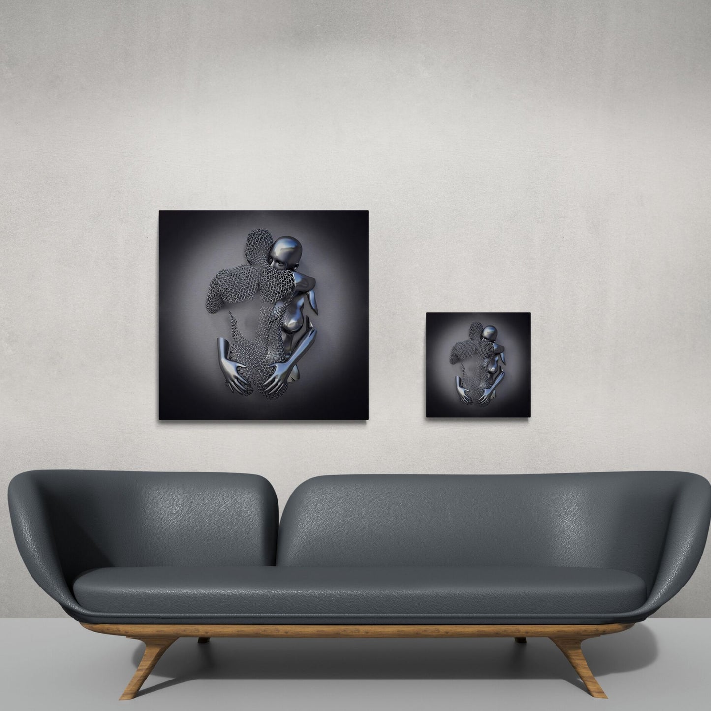 3D Effect Love Wall Art