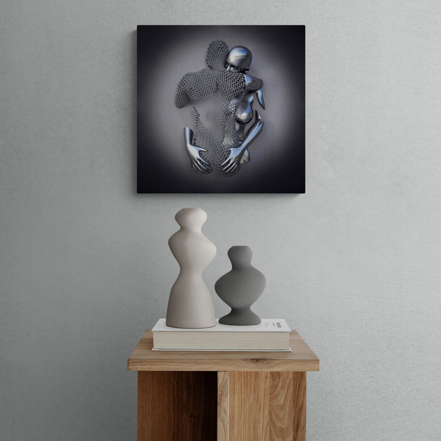 3D Effect Love Wall Art